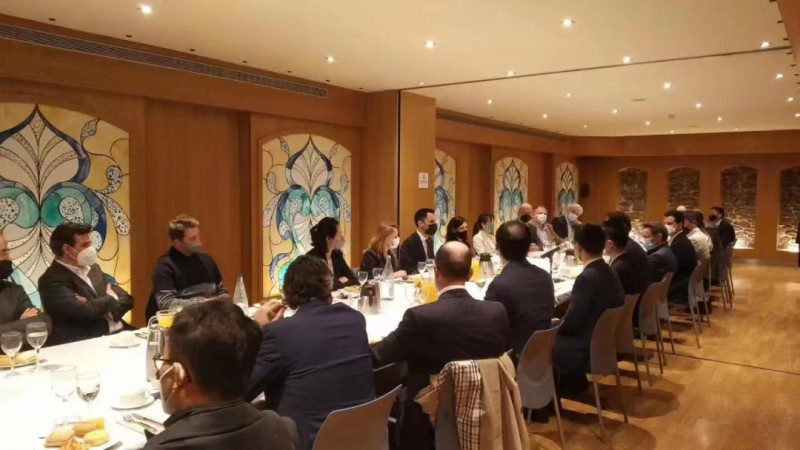 加泰羅尼亞自治區企業與勞動廳和中資企業座談會現場1